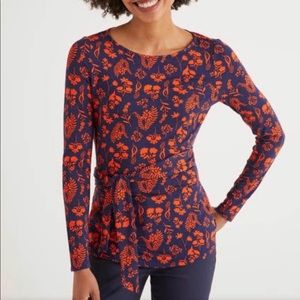 Boden Bernadette Jersey Top▪️size 14